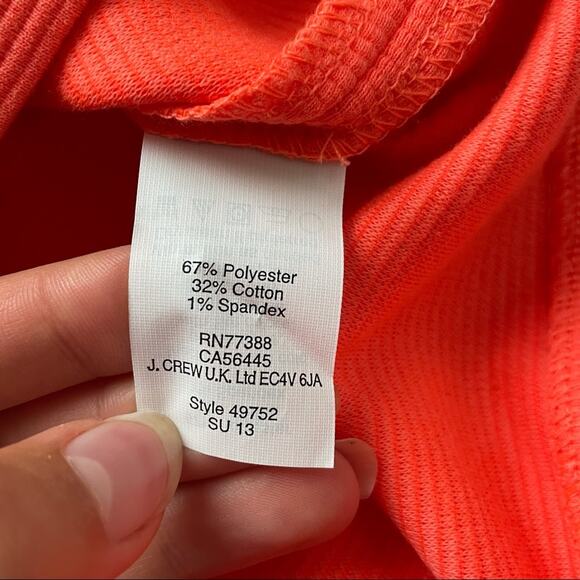 Madewell Neon Orange Skirt Size 0 - Picture 5 of 7